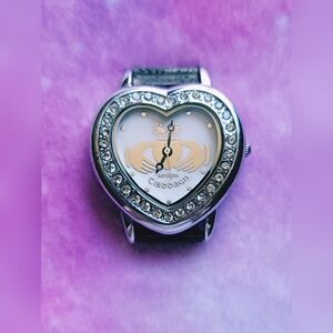 Rovada Claòòagn Love Hand Heart Ireland Stainless Steel Quartz